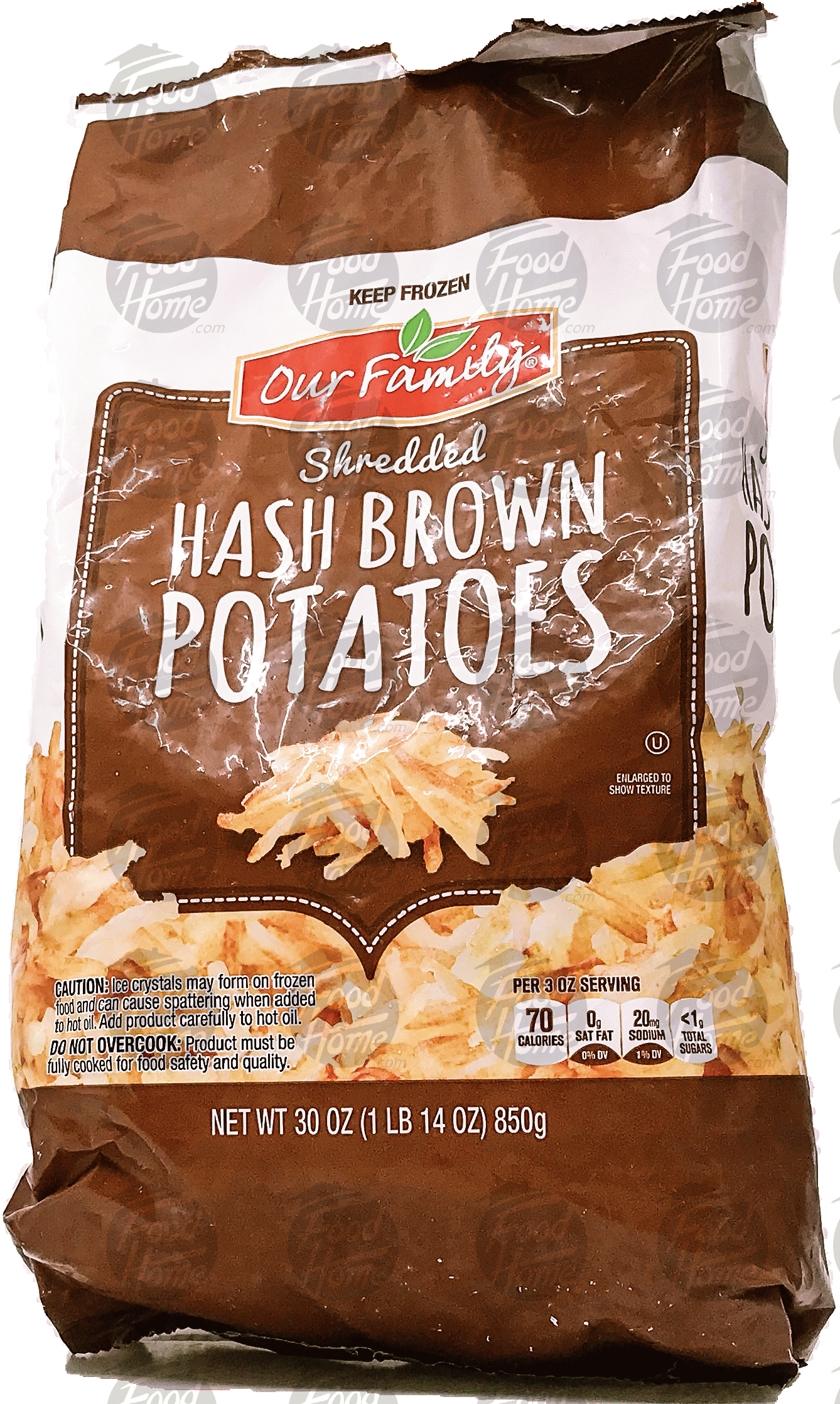 Our Family  shredded hash brown potatoes Full-Size Picture